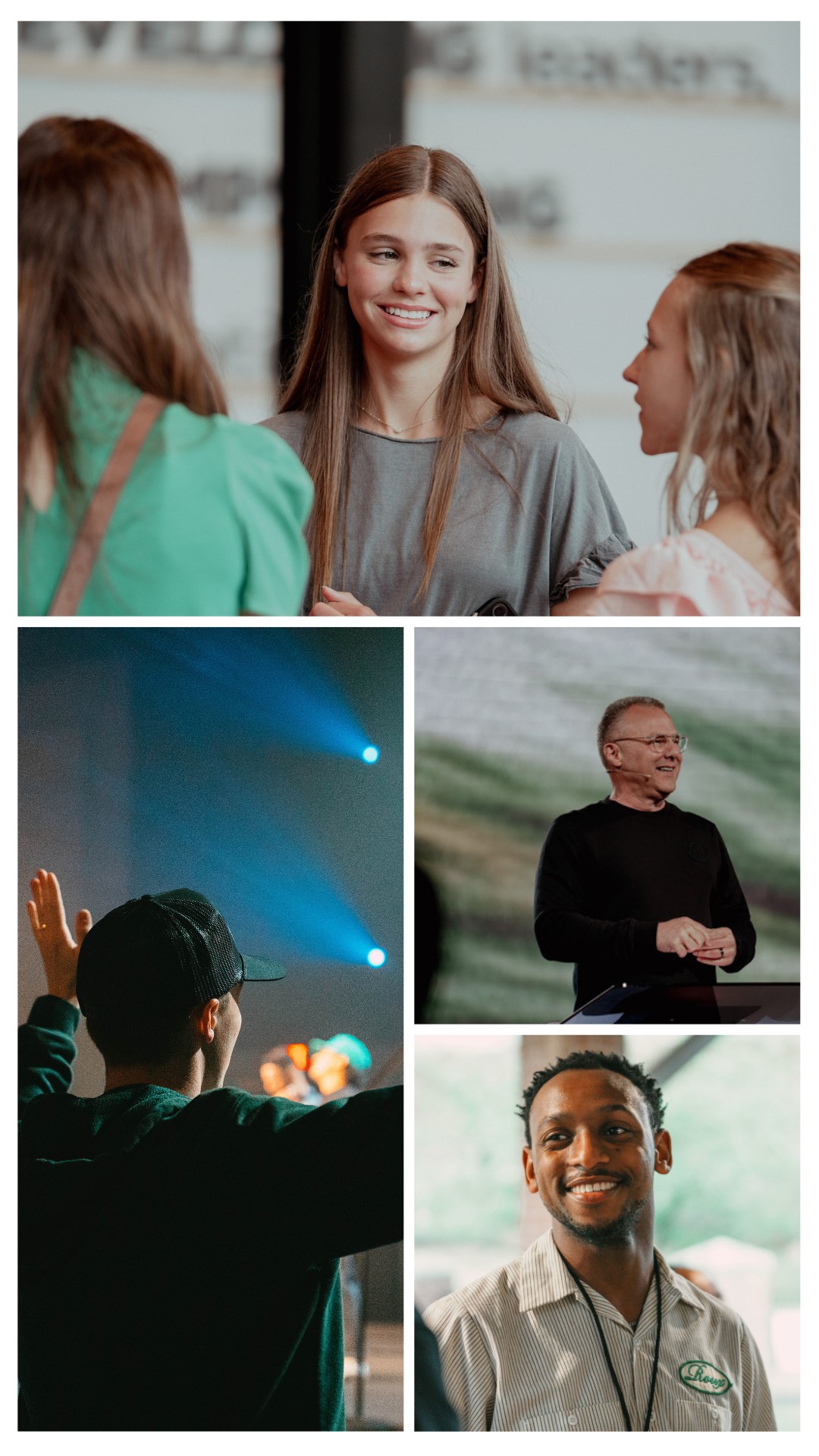 The Life Church Facebook ad creative: Worship With Us This Sunday