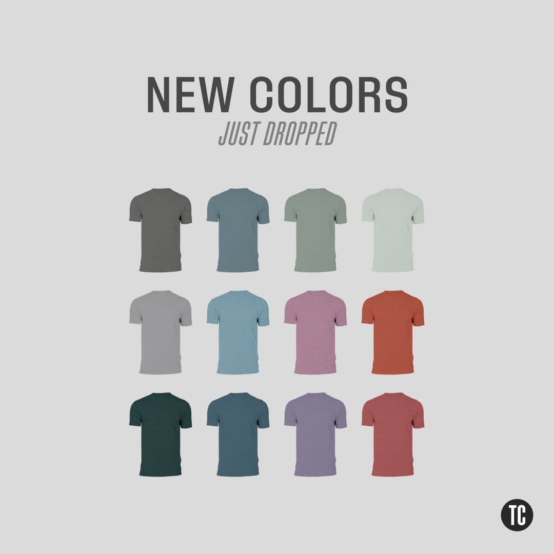 Criativo de anúncio no Facebook da True Classic: camisetas coloridas com a oferta Save Up To 50% On Select Packs