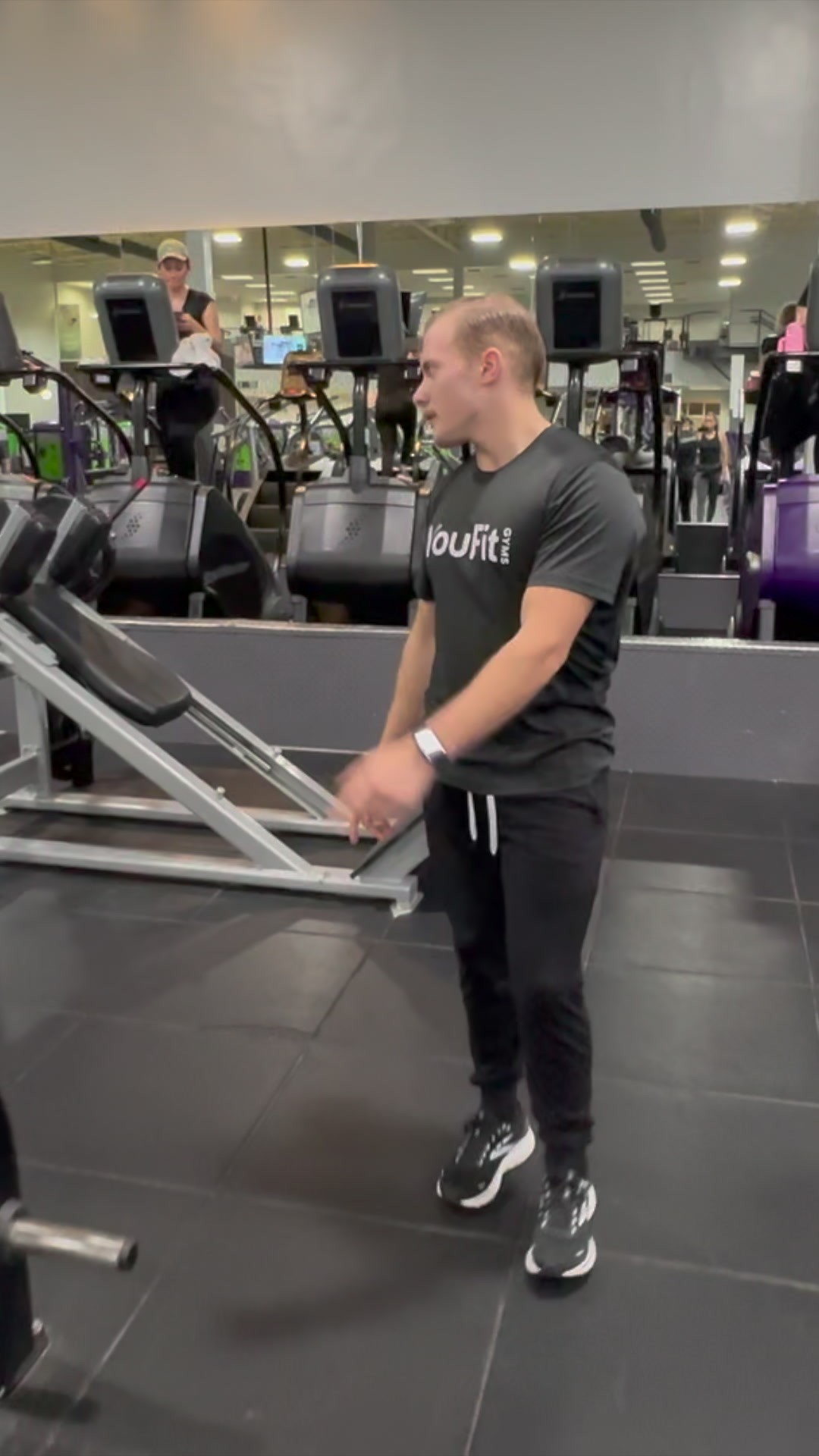 YouFit Gyms Facebook video ad creative: Sign up TODAY and get a FREE membership 🏋️