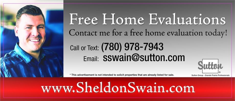 Creatività dell'annuncio Facebook di Sheldon Swain- Sutton Group Grande Prairie Professionals: Home - Sheldon Swain - Realtor from Sutton Group Grande Prairie Professionals