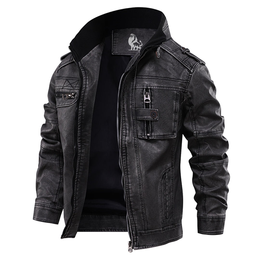 Facebook-Anzeigenmotiv von David Outwear: Bonanza Leather Jacket