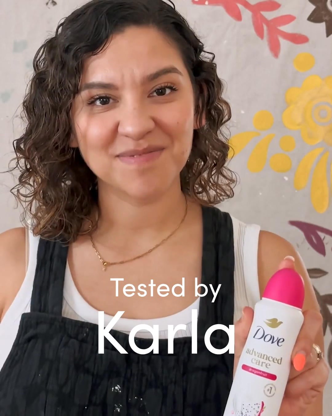 Facebook-Videoanzeigenmotiv von Dove: Soft on skin, strong on sweat