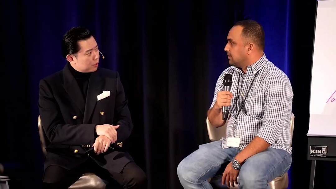 Criativo de anúncio em vídeo no Facebook de Dan Lok: How to transform dreaded sales calls into effortless closings. Hint: It isn't luck-it's an underused technique anyone can master in just days.